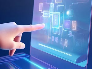 le panneau tactile hmi