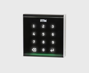 PCAP-Touchscreen Zeiterfassung